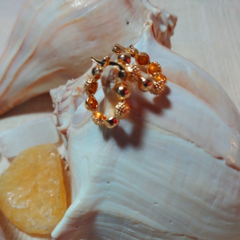 Small Gold Hoop Earrings